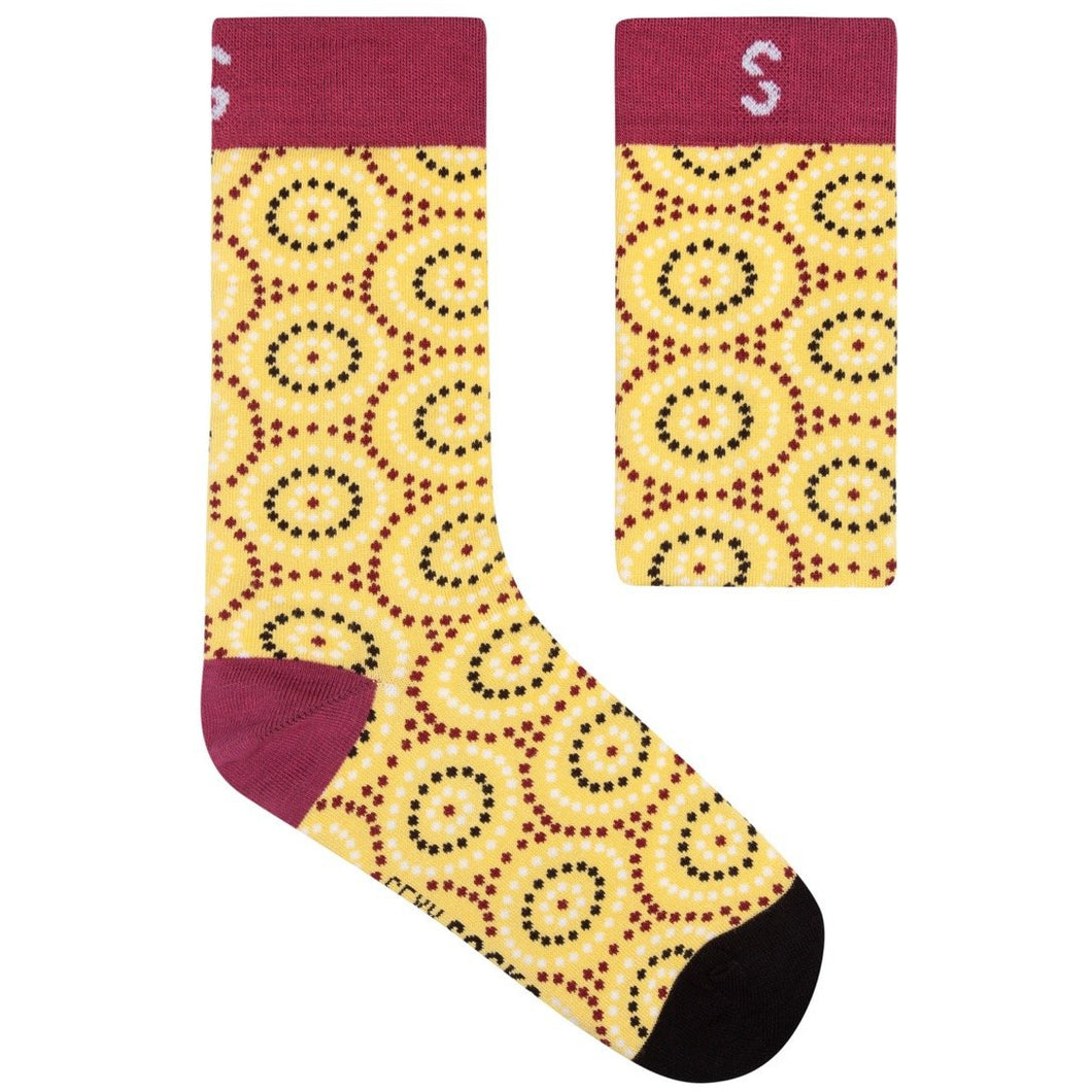 Bamboo Sock - Concentric