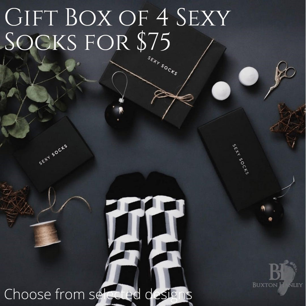 Bamboo Sock GIft Pack - 4 pairs
