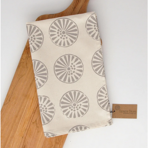 SPAZA || Tea Towel  - Pin Cushion - Grey